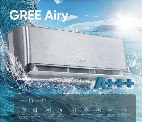 Gree 1 Ton White T3 DC Inverter AC 12AITH23