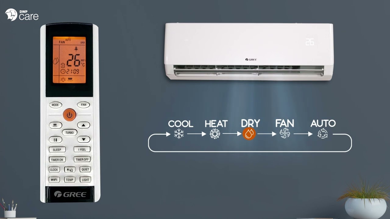 Gree 12-PITH14 in modern interior