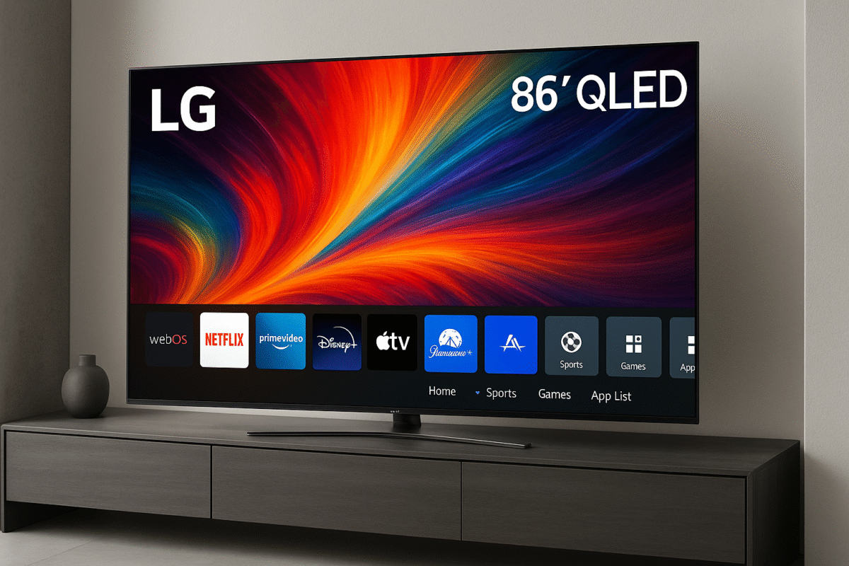 LG 86QNED80T6B 4K Smart 86″ QLED TV